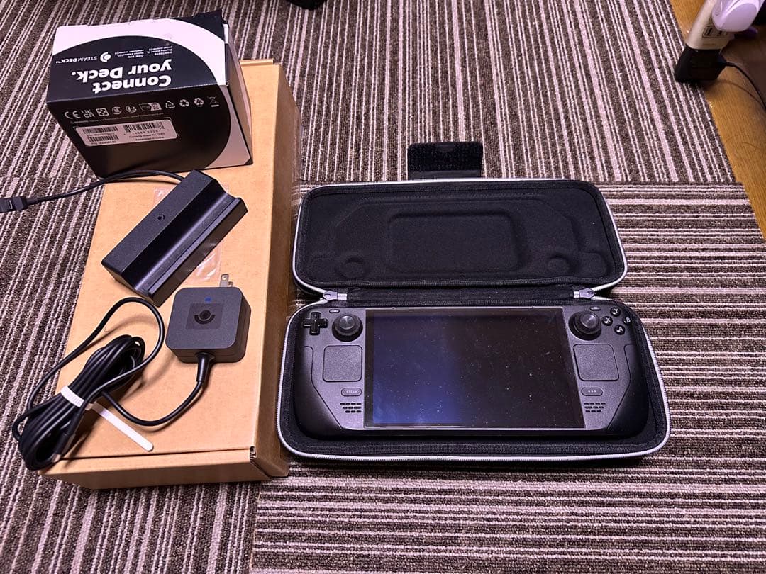 【shin-D Nis専用 】Steam Deck OLED 1TB本体＋ドック Valve Steam Deck OLED 1TB Handheld Gaming Console with VLT 64GB SD