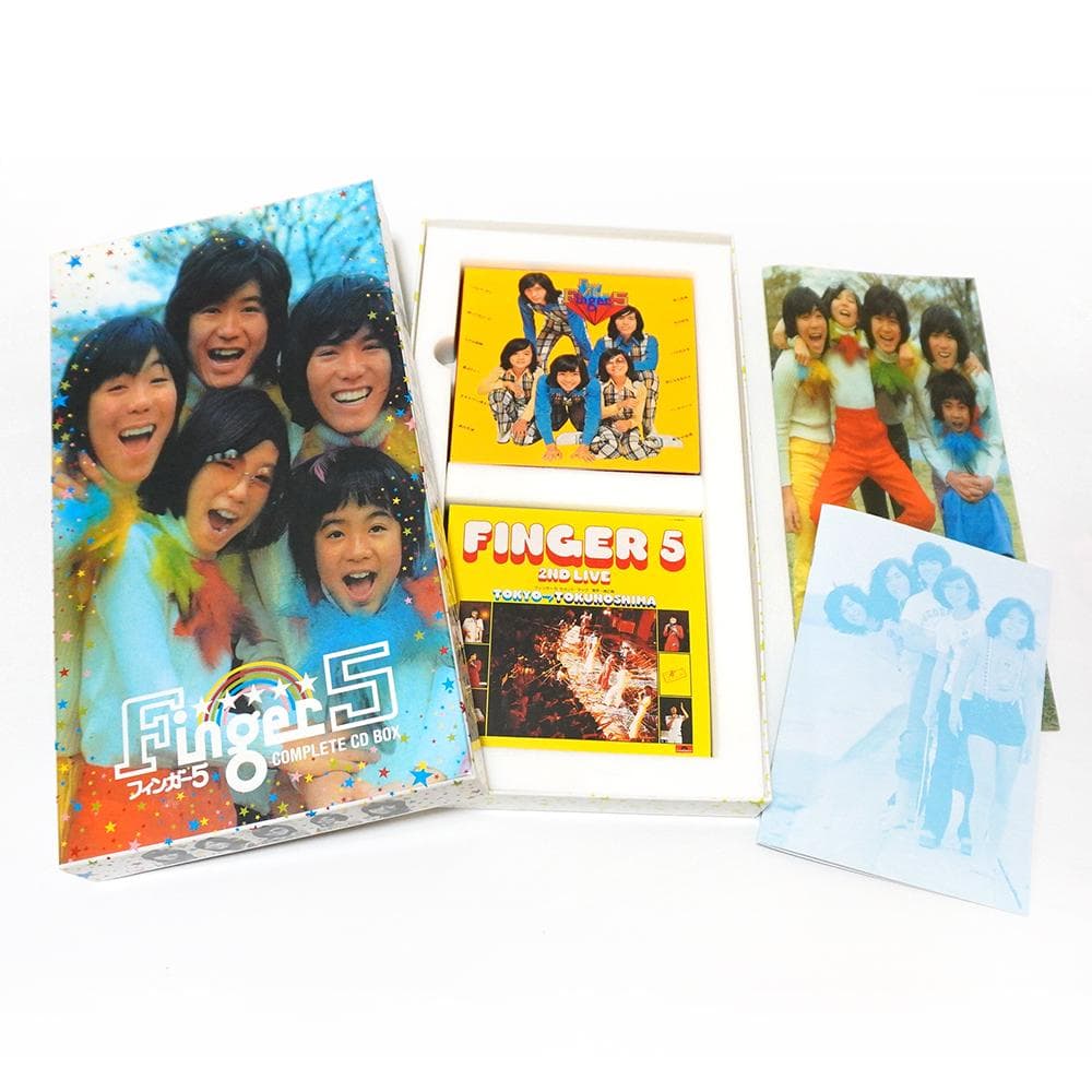 FINGER5 COMPLETE CD BOX フィンガー5 CD9枚セット - メルカリ