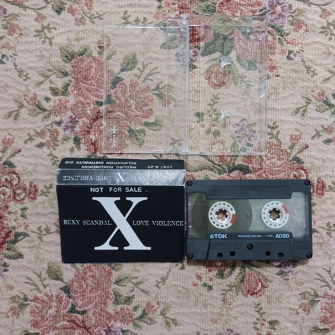 XJAPAN 貴重盤 インディーズ 配布デモテープ【1987年8月29日】 - メルカリ