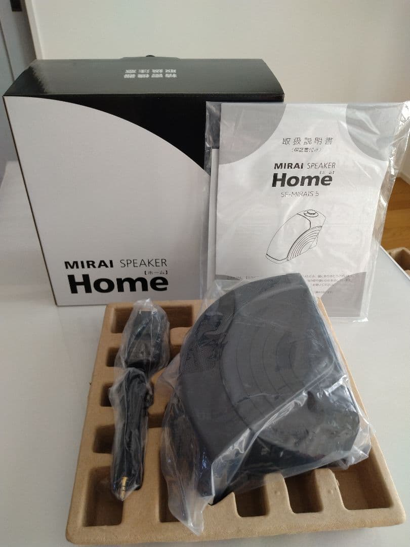 ほぼ未使用】ミライスピーカー SF-MIRAIS5 付属品完備 元箱あり - メルカリ