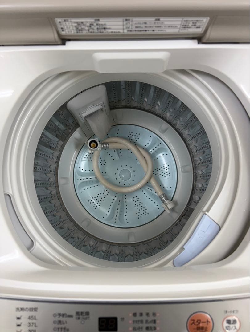 #68 縦型洗濯機 AQUA 2019年 5.0kg AQW-GS50G