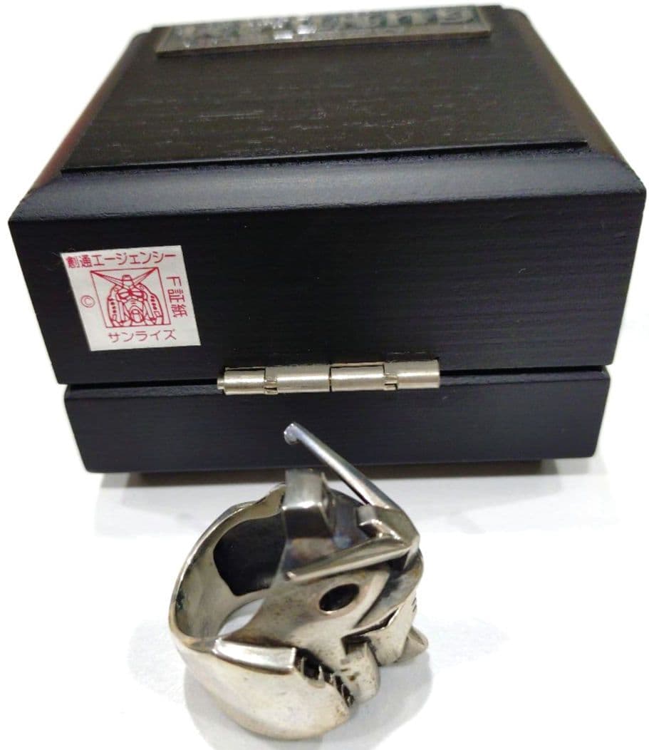 JAP工房 機動戦士ガンダム20周年 RX-78ガンダムヘッドシルバーリング