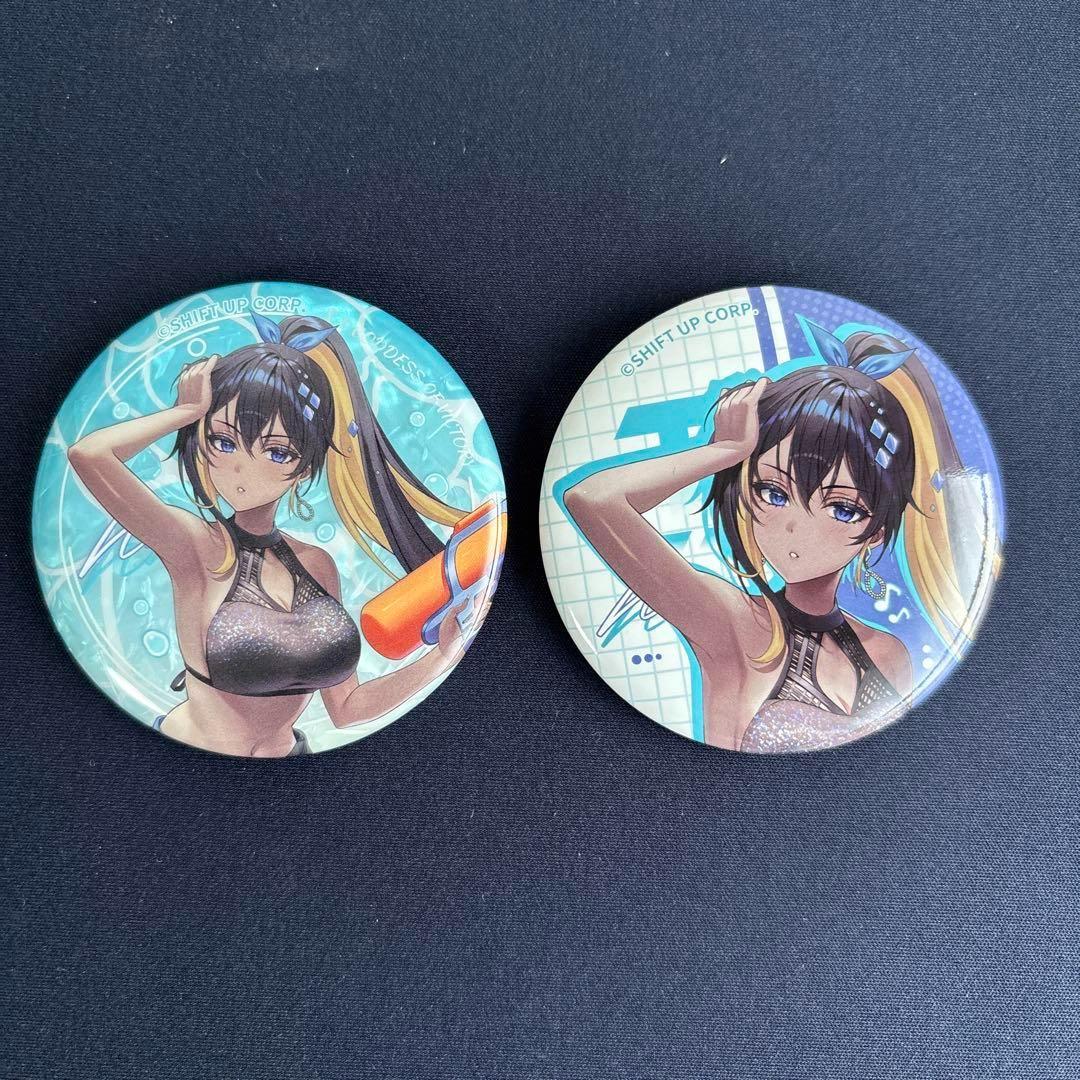 NIKKE ロフト限定 ノイズ 特典カード1枚＋缶バッチ2個＋くるみたぴぬい