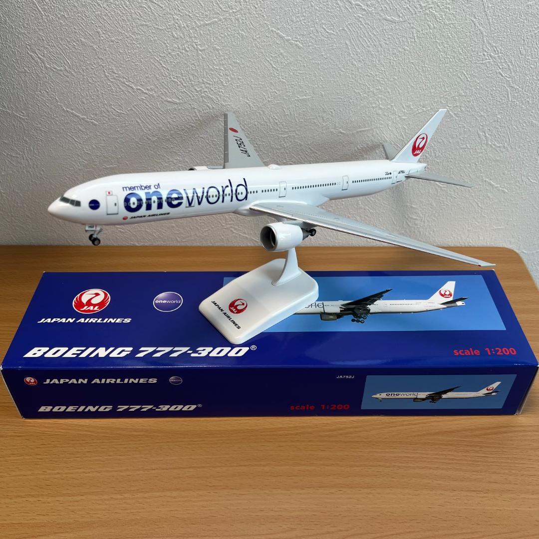 JAL B777-300 JA752J ワンワールド塗装 1/200 - メルカリ
