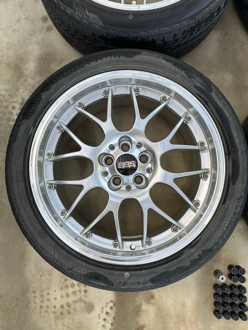 BBS RS-GT RS907 18インチ 鍛造 アルミホイール 4本 タイヤ付 - メルカリ