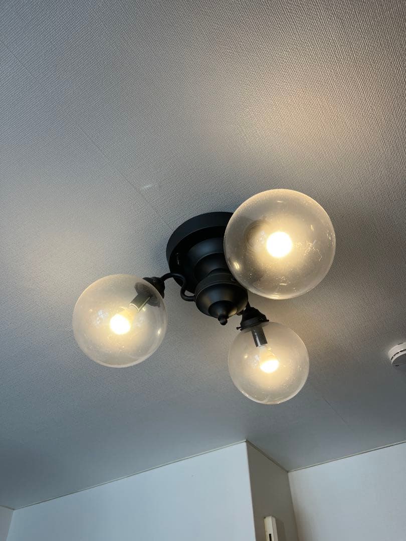 FLYMEE ブラック 3灯 シーリングライト FLYMEe Noir LED Ceiling Lamp / フライミーノワール LED シーリング