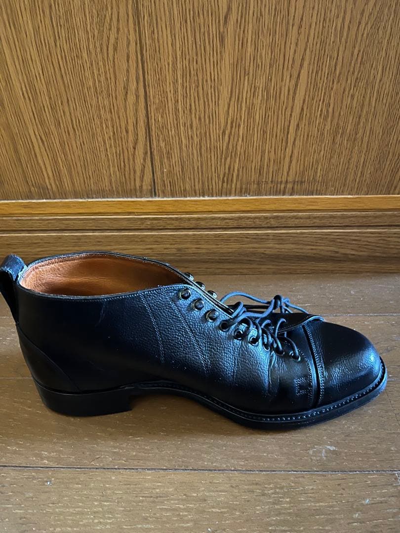 Grenson モンキーブーツ 1984年製 6D 黒 英国製 - メルカリ
