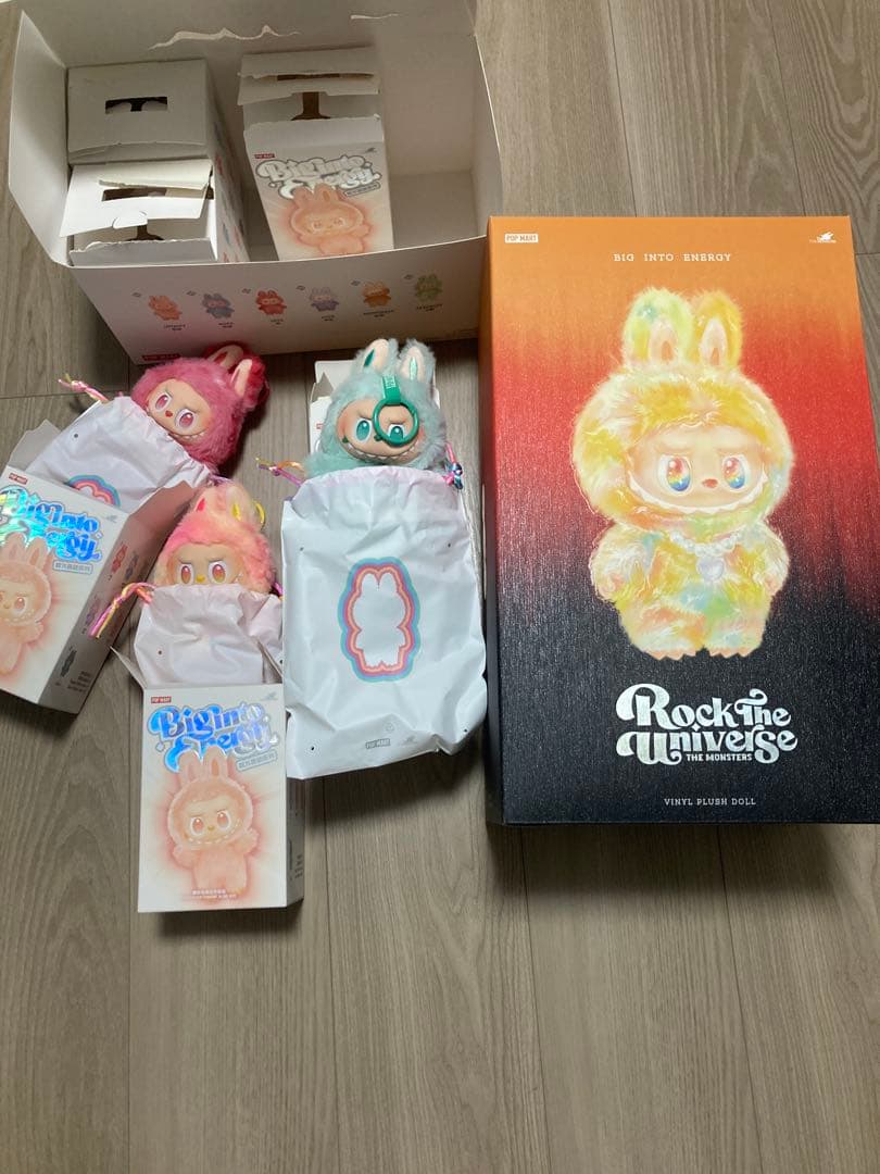 ぬいぐるみ・マスコット LABUBU rock the universe POP MART Labubu The Monsters Big Into Energy Rock the Universe