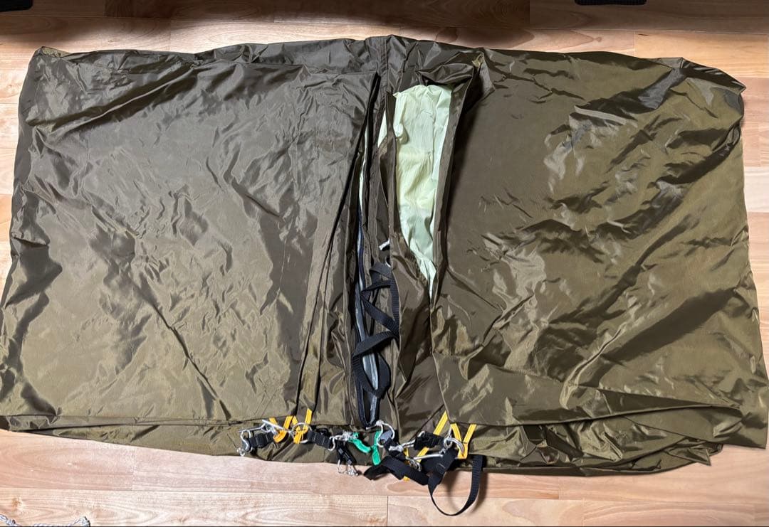 スノーピーク①アメニティドームM ②専用マットシート ③アップライト