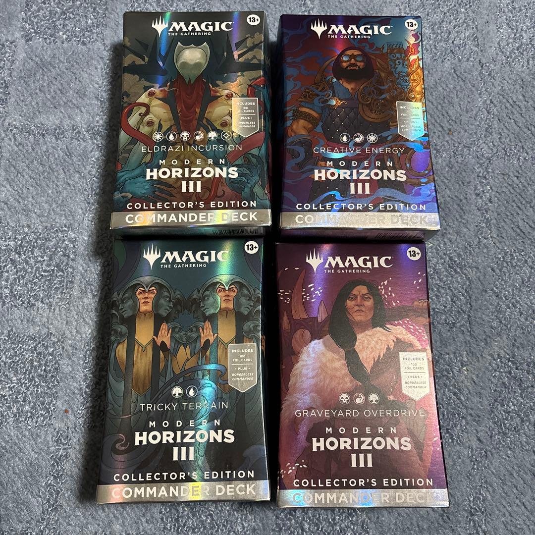 モダンホライゾン3 コレクターズエディション　統率者 Amazon.co.jp: マジック：ザ・ギャザリング モダンホライゾン3 統率者