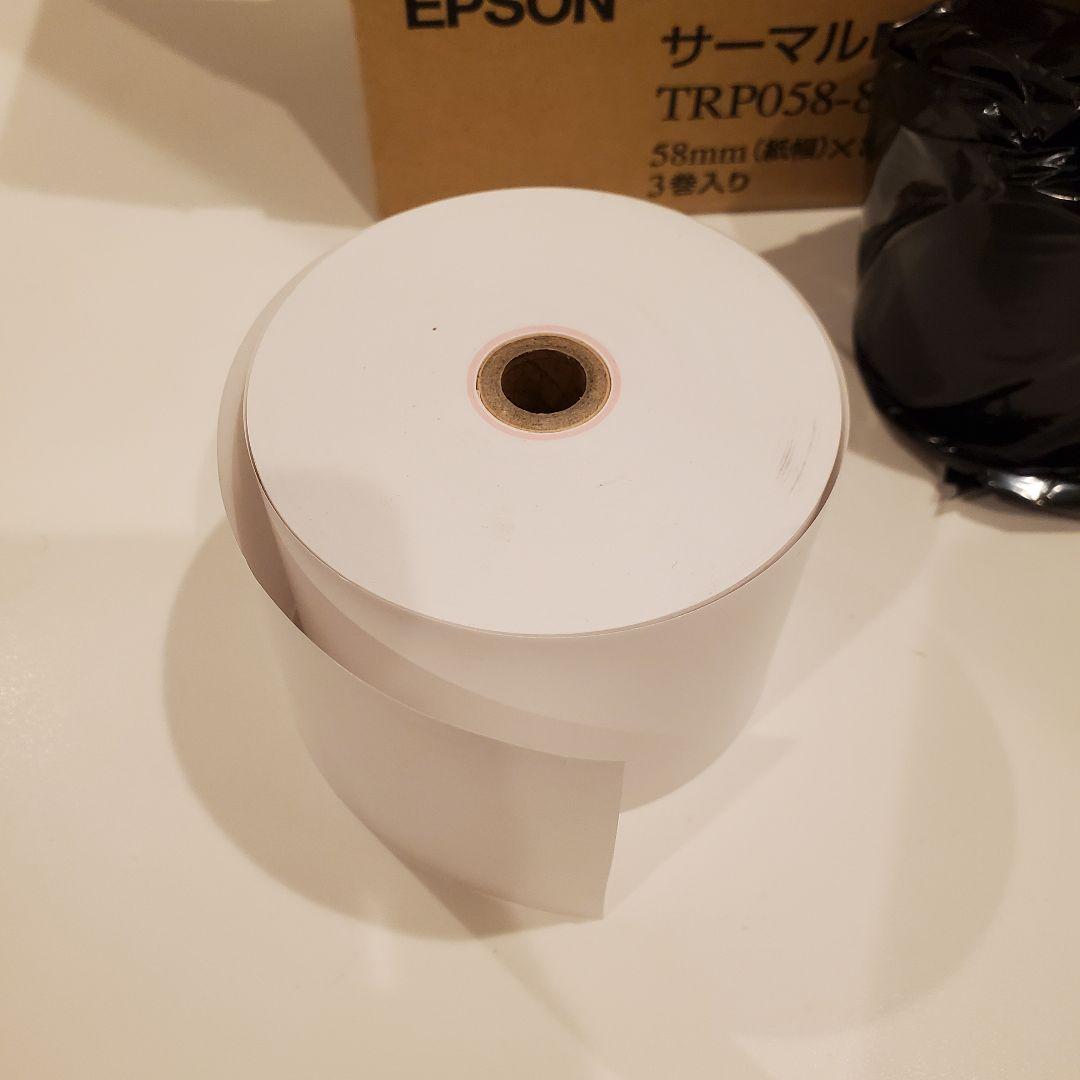 EPSON 純正 サーマルロール紙 TRP058-80H 3巻入 高保存タイプ - メルカリ