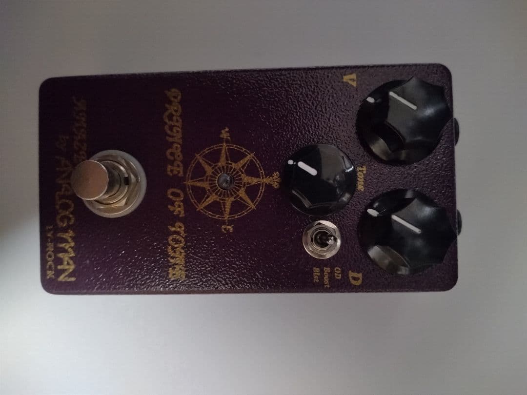 LY rock prince of tone クローン LY-ROCK Handmade Overdrive Pedal Guitar Pedal For KING Of TONE V4