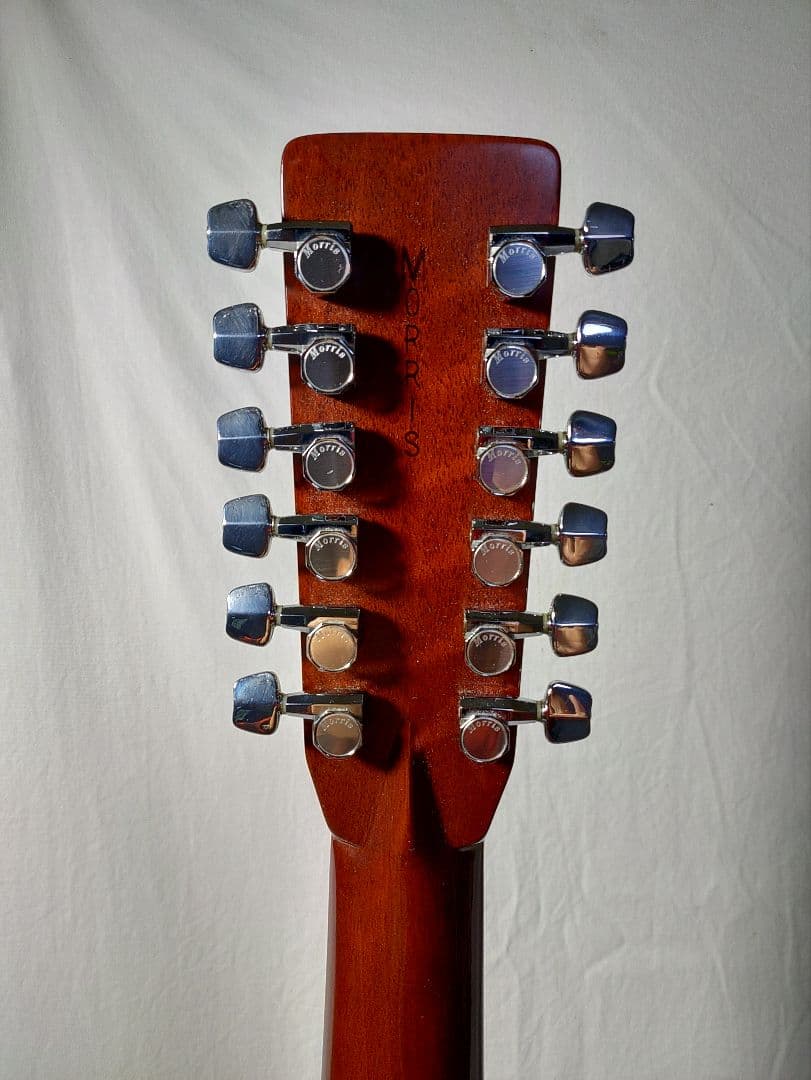 Morris TF B-45 12弦ギター 製造年1978年頃ハードケース付属