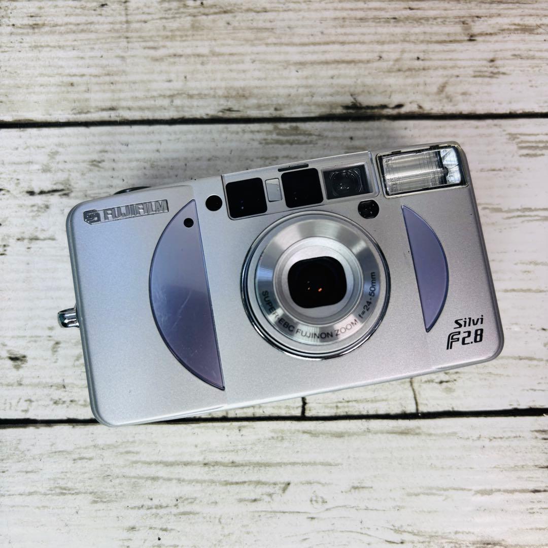 動作良好】富士フイルム フィルムカメラ Silvi F2.8 - メルカリ