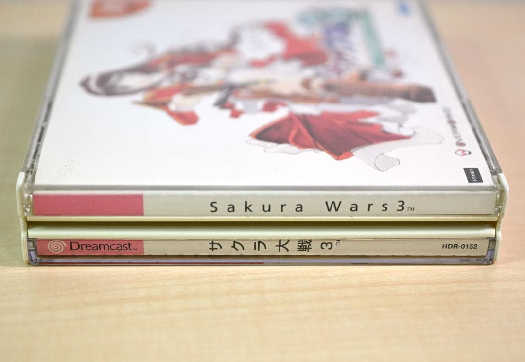 サクラ大戦3 初回限定版A ソフト中古 オルゴール付 説明書無し カード