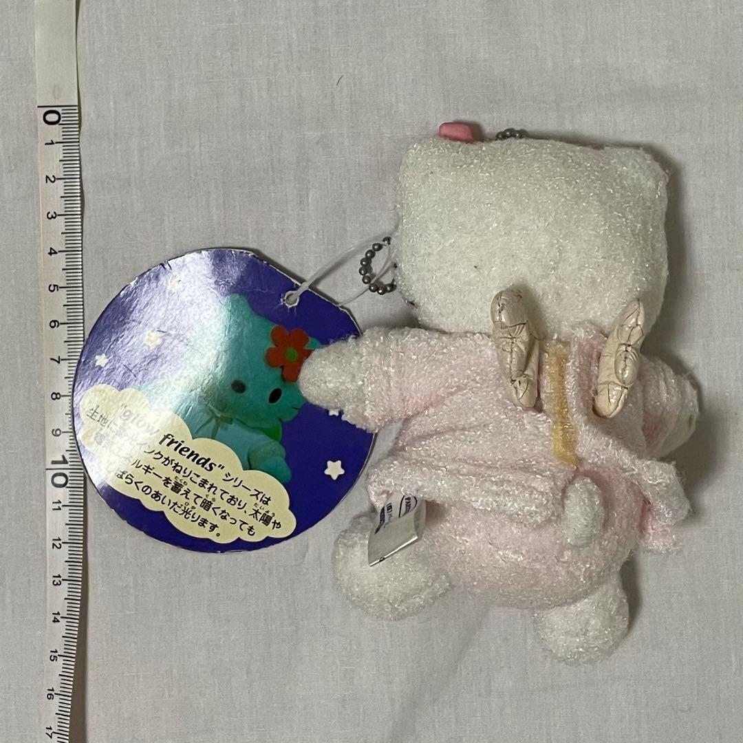 2001年製 ハローキティ ピンク 天使 エンジェル マスコット 花の髪飾り