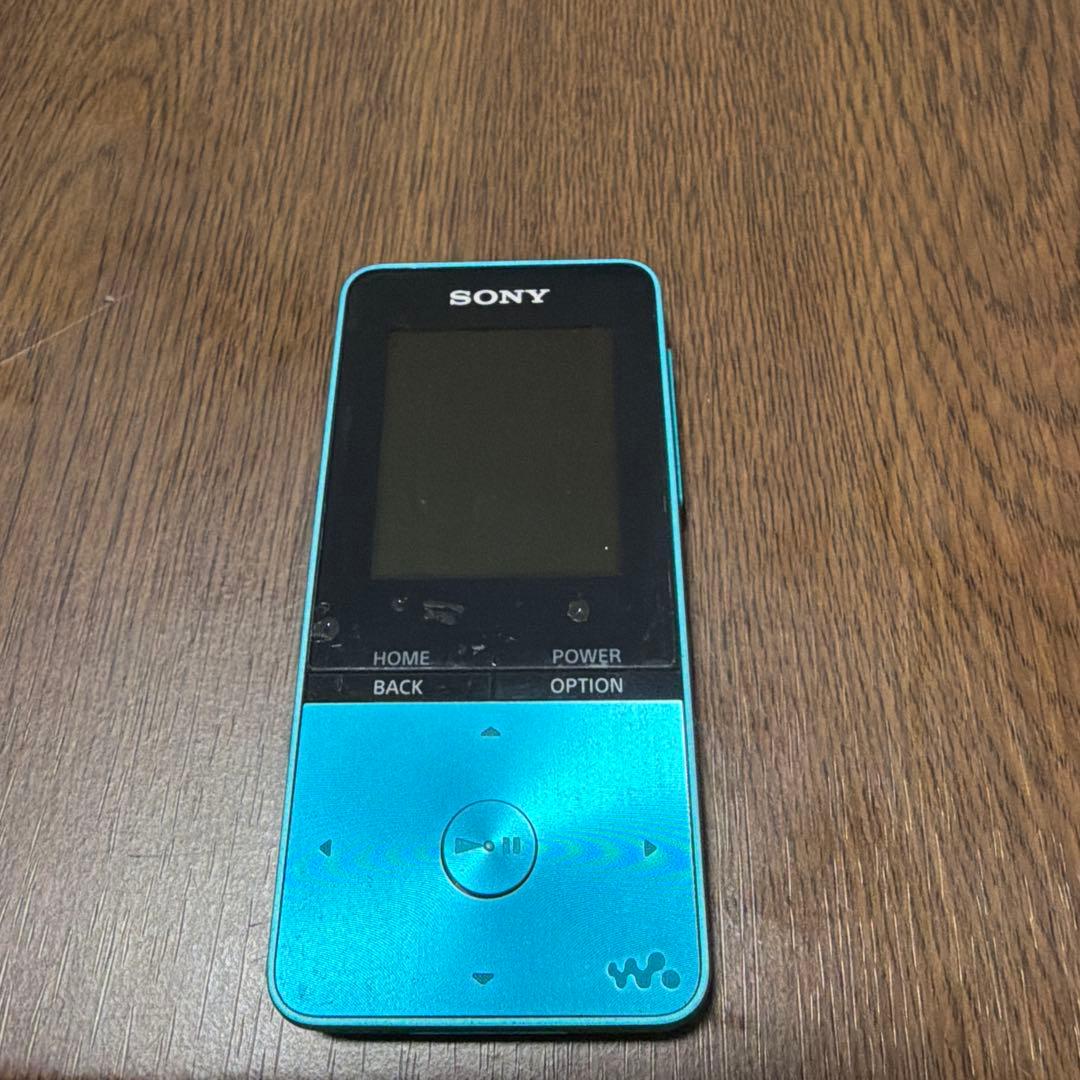 SONY NW-S313 デジタル音楽プレーヤーウォークマン 青 - メルカリ
