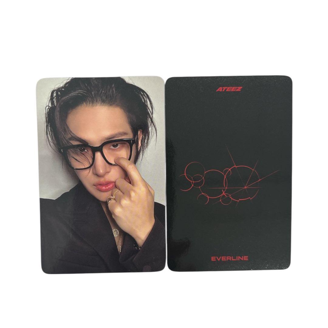 ateez GOLDEN HOUR PT.4 everline ミンギ トレカ - メルカリ