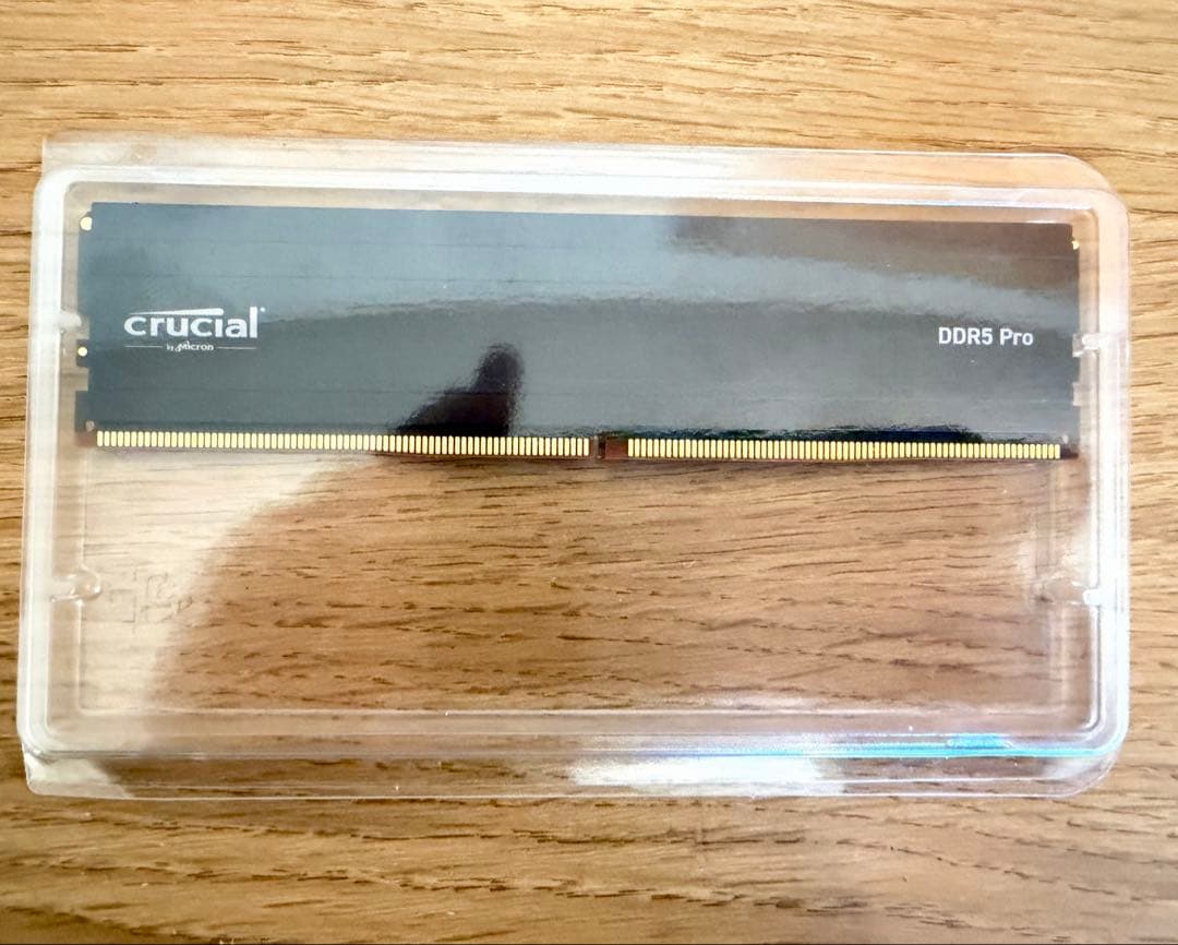 未使用 Crucial PRO DDR5 メモリー　32GBメモリ Crucial Pro 32GB Kit (16GBx2) DDR5-5600 UDIMM | CP2K16G56C46U5