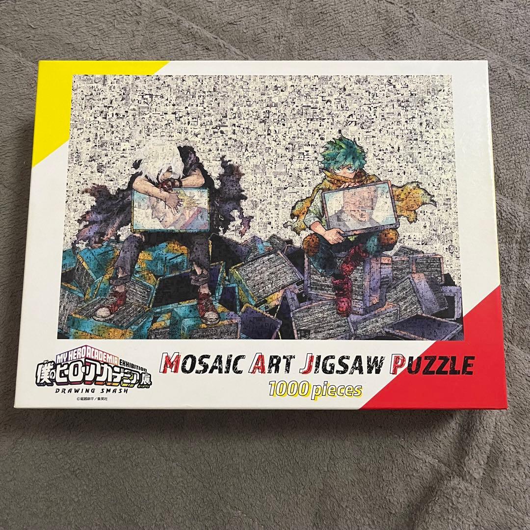 僕のヒーローアカデミア　ヒロアカ展　モザイクアートパズル Amazon.co.jp: 僕のヒーローアカデミア展 ヒロアカ展 原作 原画展 大阪