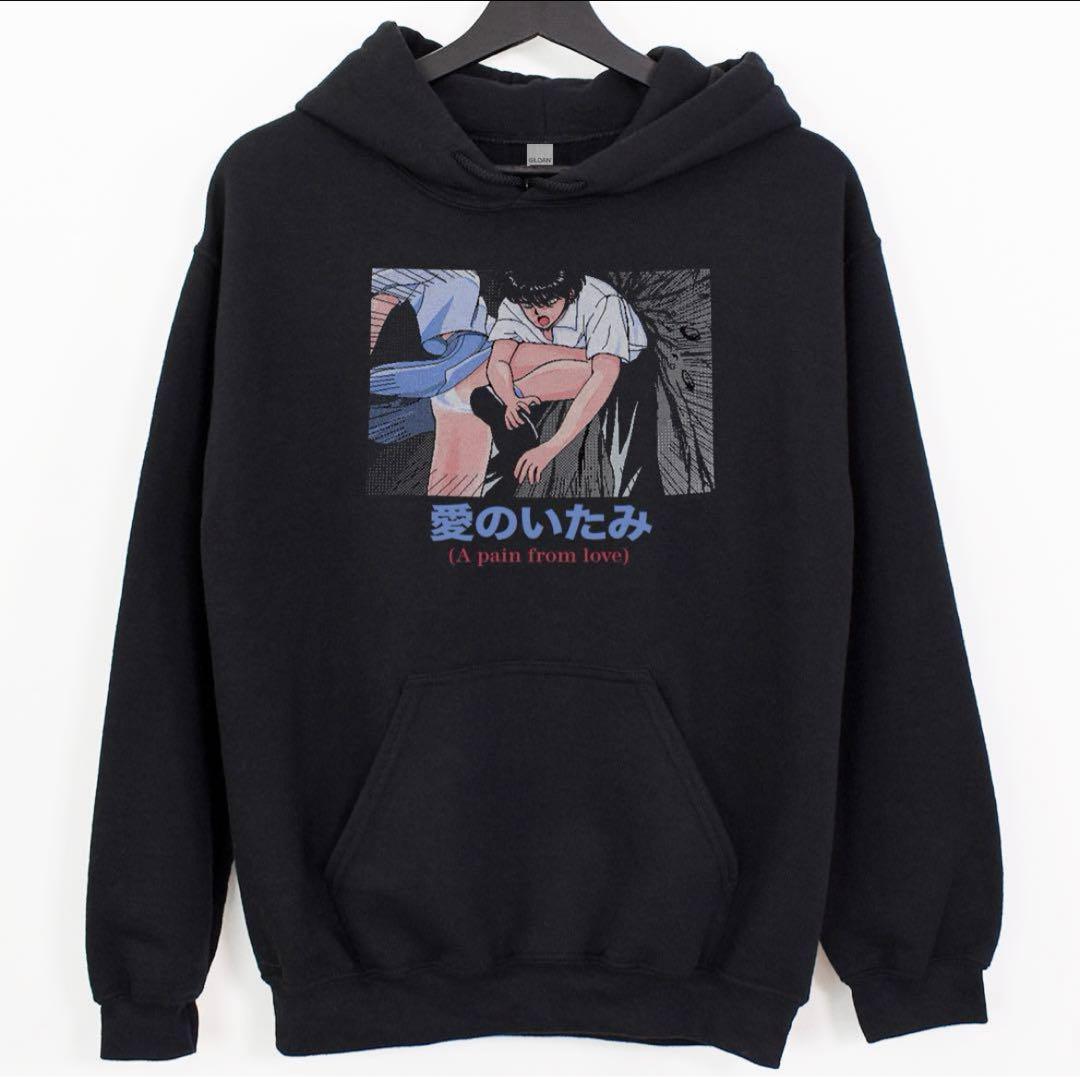 激レア あのちゃん着用 愛のいたみ プリント パーカー kikillo - メルカリ