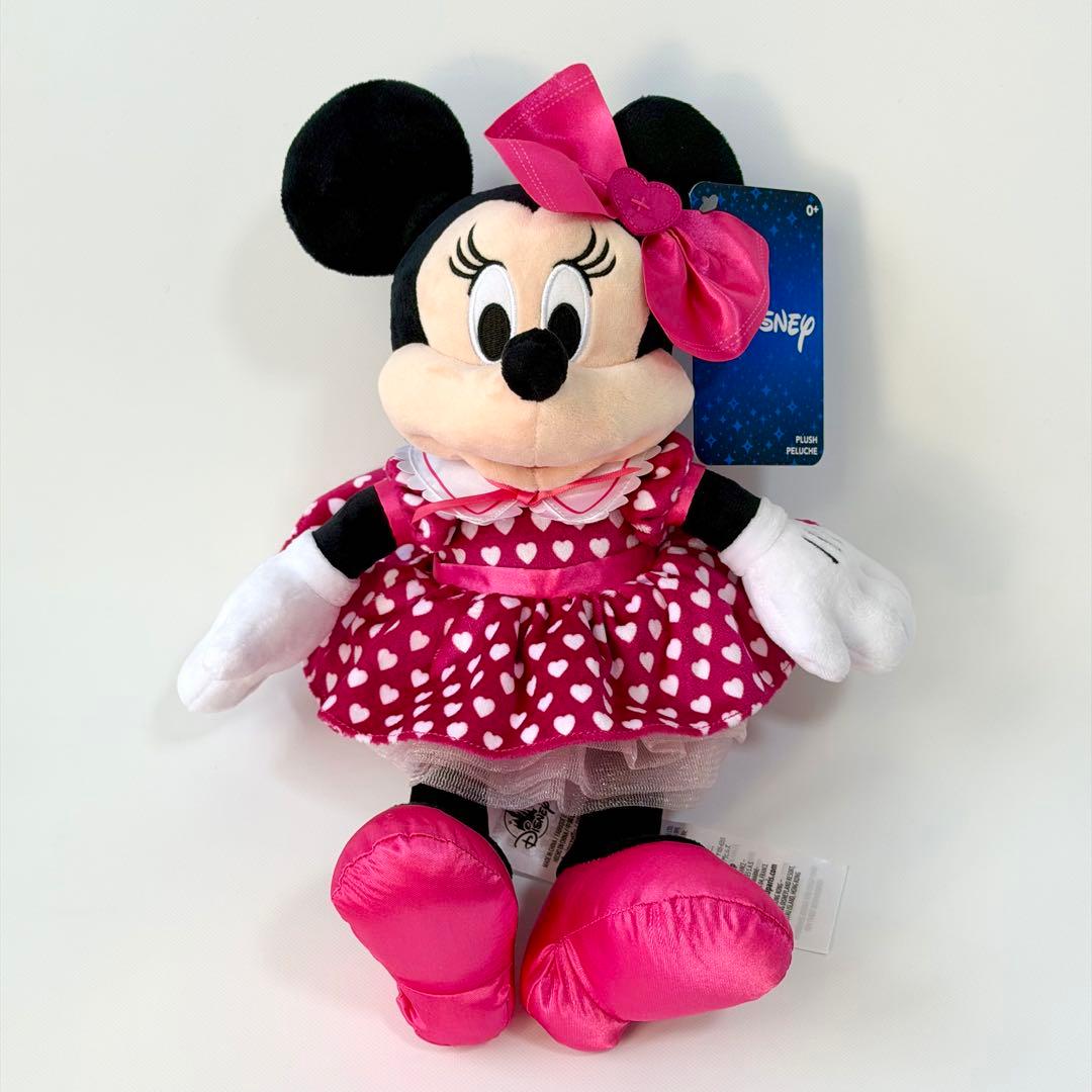 ミニー バレンタイン ぬいぐるみ ファンダーランド 海外ディズニー