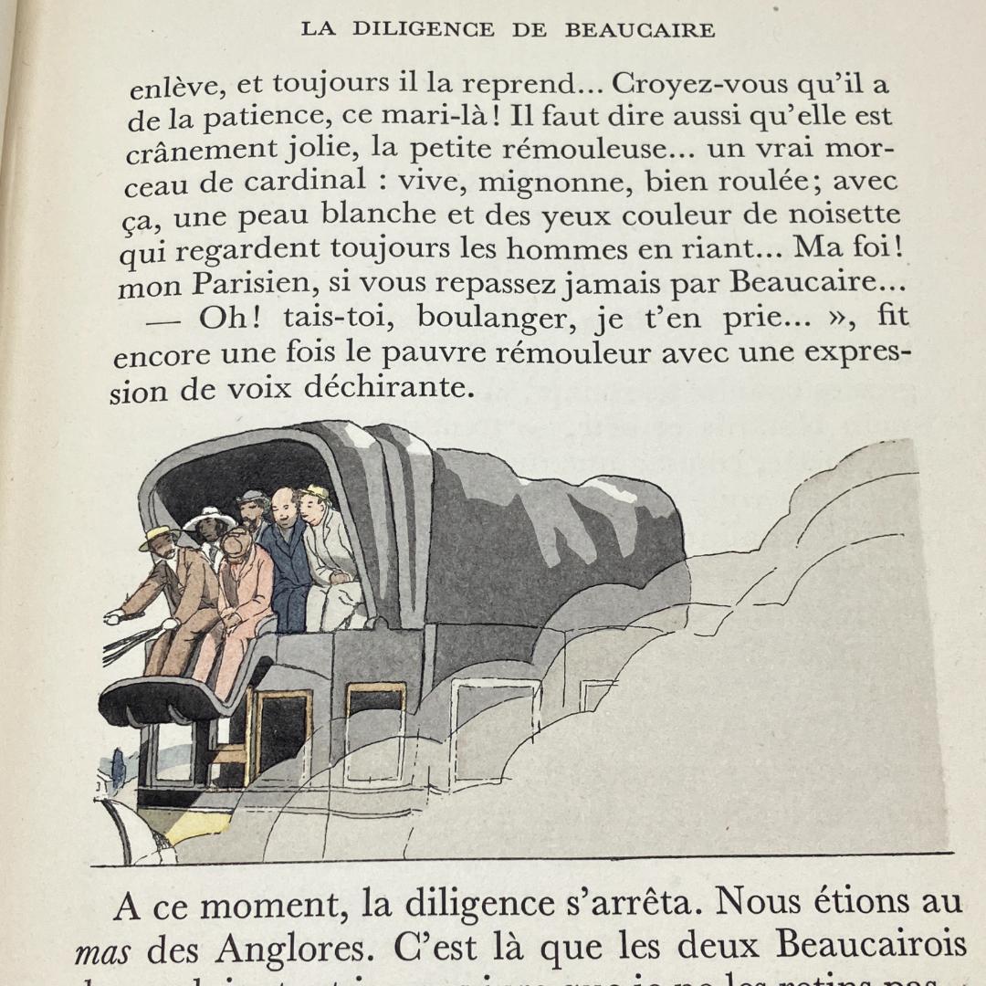 美革装丁 挿絵本 A.E.マルティ 風車小屋便り 1947年 フランス語 限定