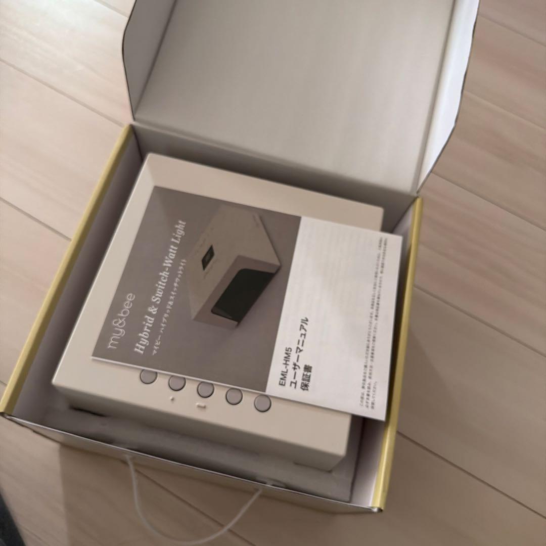 my&bee マイビー ハイブリッド&スイッチワットライト EML-HM5-1 - メルカリ