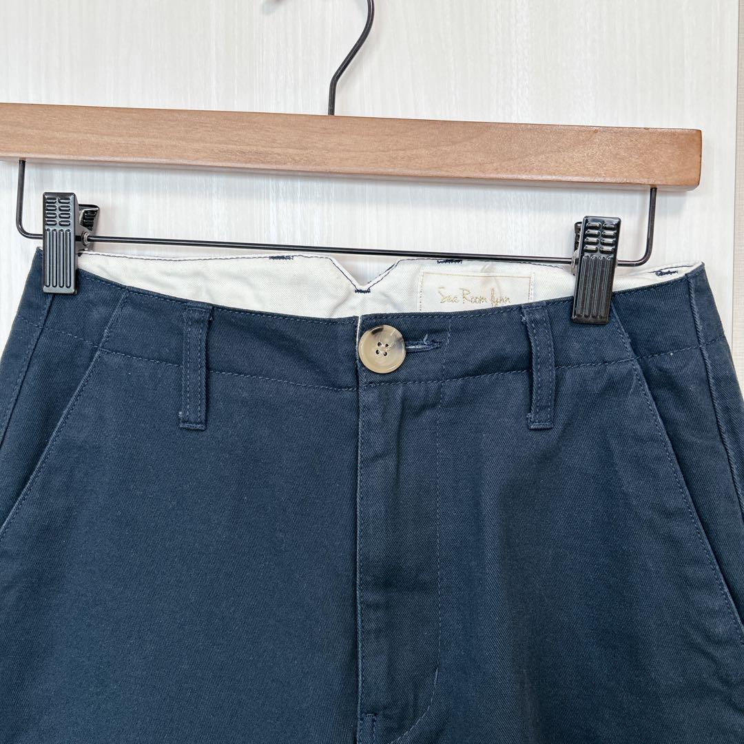 新品】searoomlynn クラッシュチノパンツ ネイビー - メルカリ