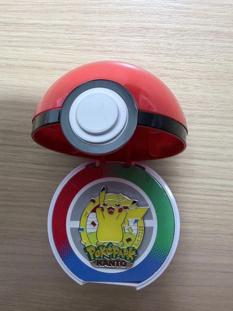 ポケモン ポケパークカントー ピンバッジ ピンズ ピカチュウ No.0025