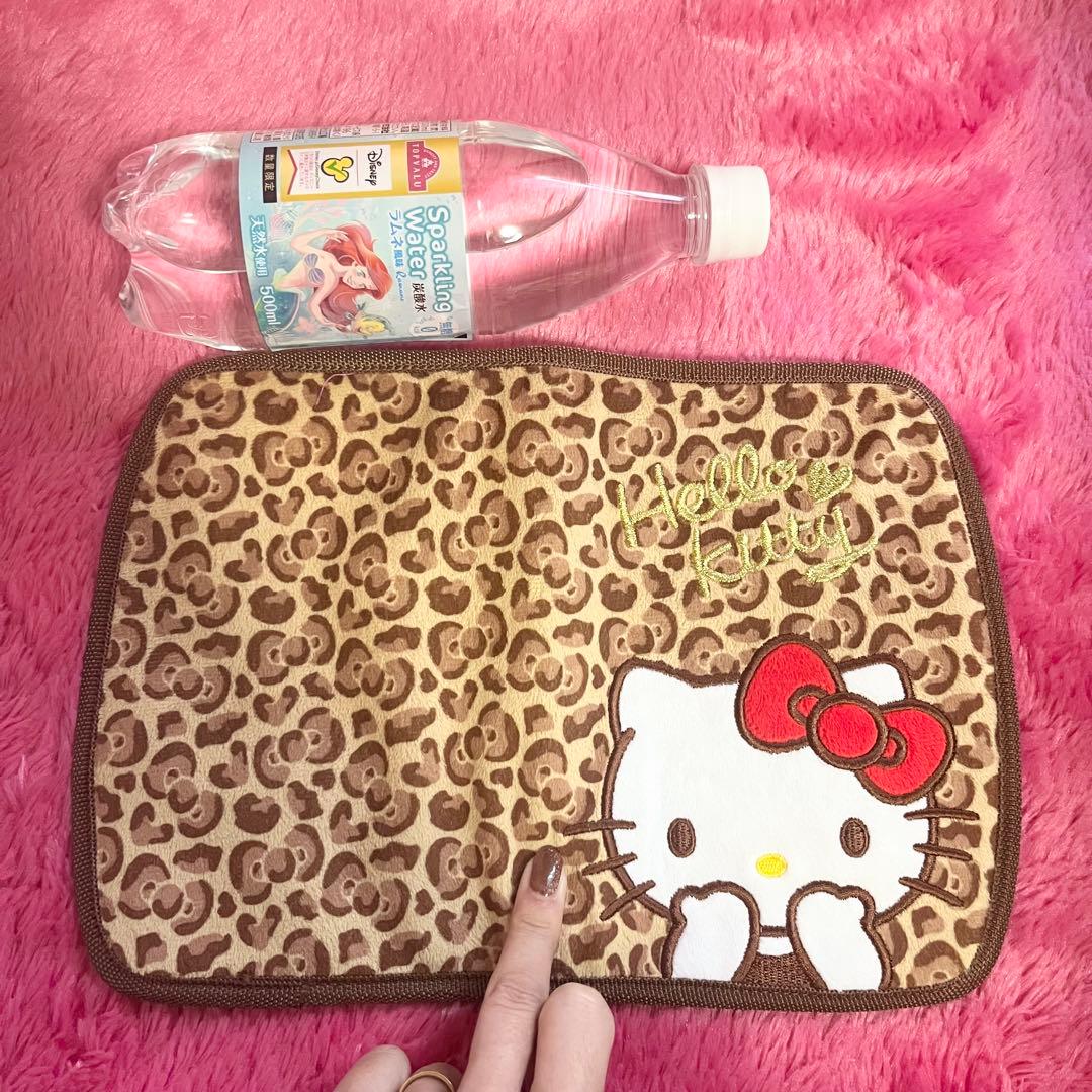 ハローキティ ギャルキティ 母子手帳ケース 多機能ポーチ ヒョウ柄