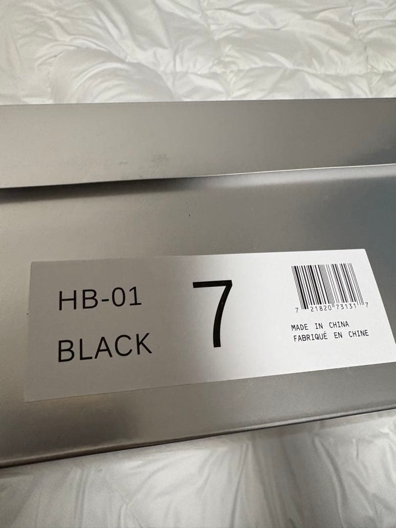 特級SSSS Yeezy HB-01 ブラック ロングブーツ サイズ7