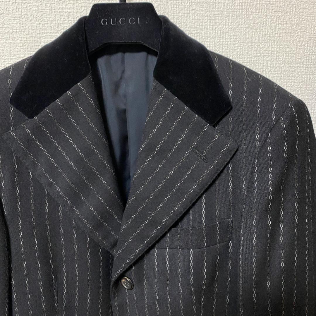 超希少】GUCCI 2004AW トムフォード期 ベロア チェーン柄スーツ - メルカリ