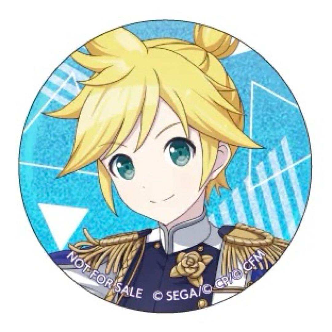 プロセカ 鏡音レン グリッター缶バッジ - メルカリ