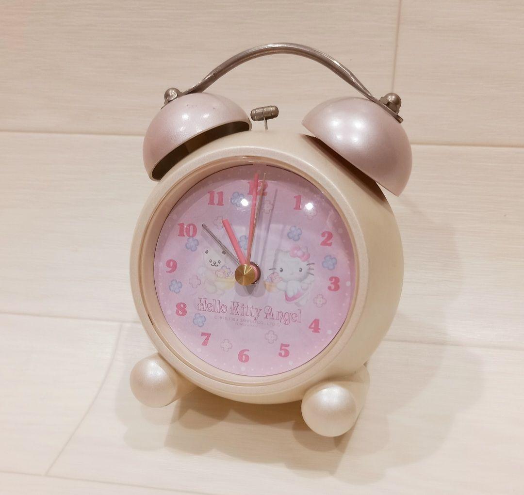 ハローキティ 目覚まし時計 レトロ 1999年 エンジェルキティ 希少