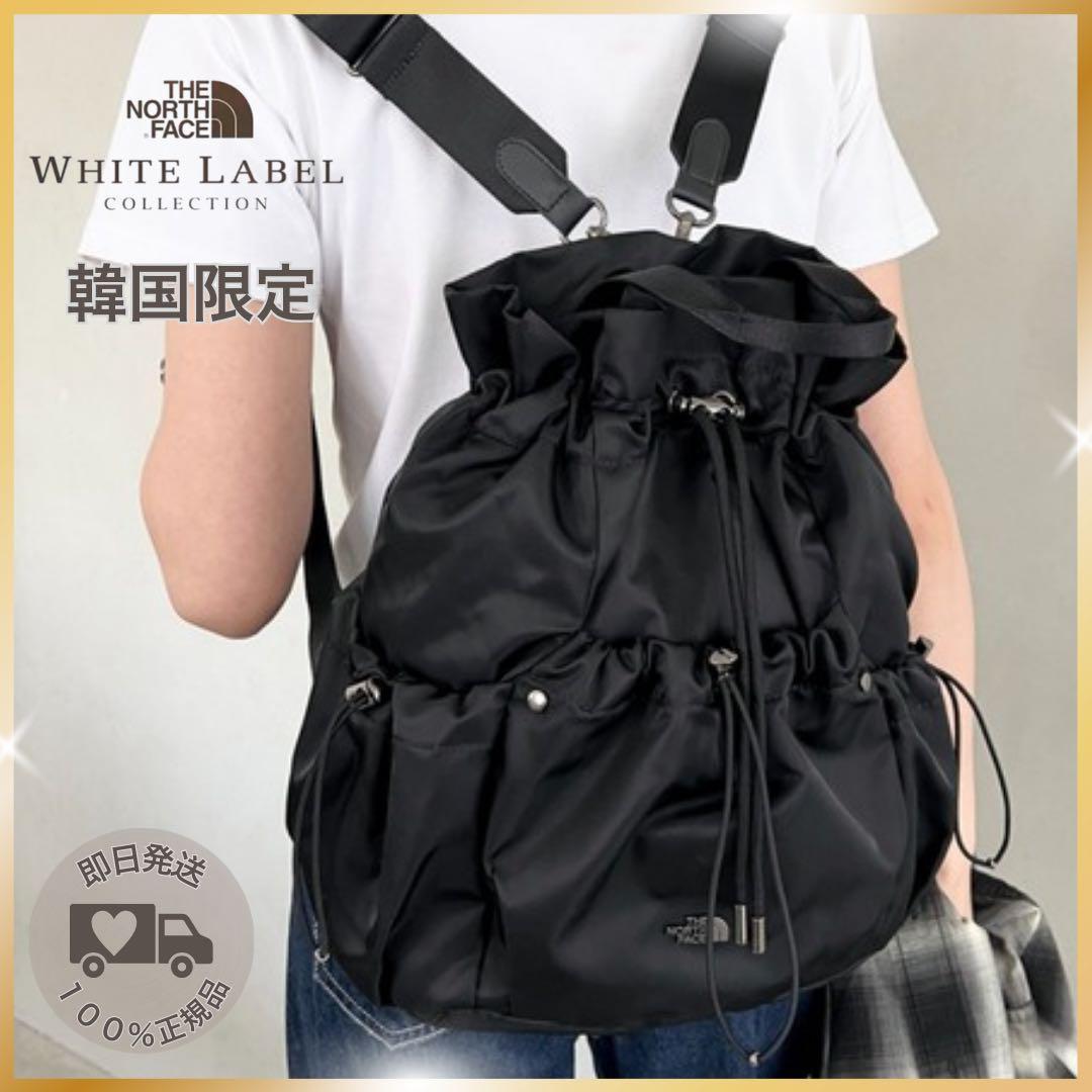韓国限定】 25AW新作 ノースフェイス ボニーバケットバック M ブラック