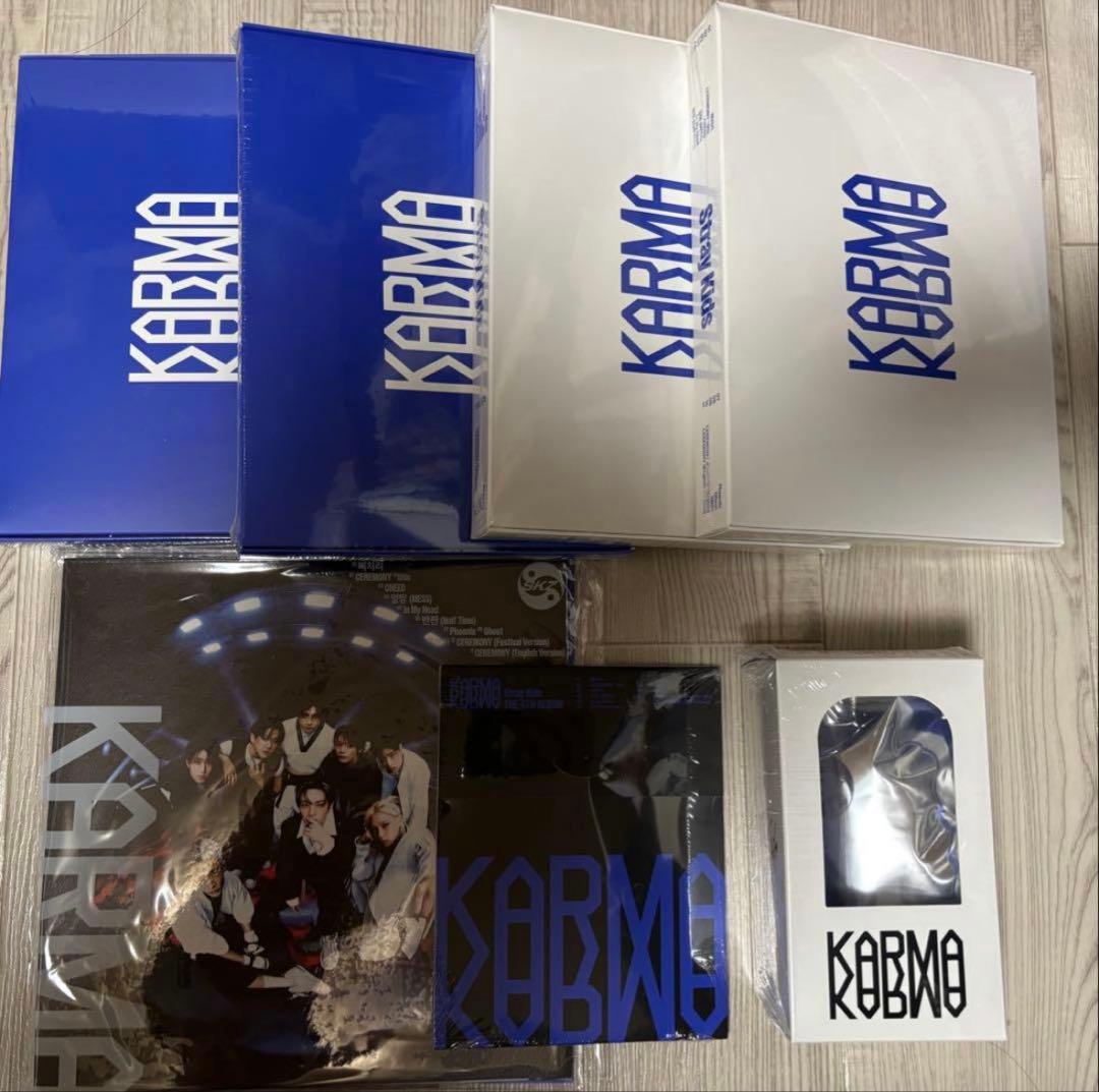 straykids スキズ KARMA album プレオーダー特典付 限定版 straykids スキズ KARMA album プレオーダー特典付 限定版