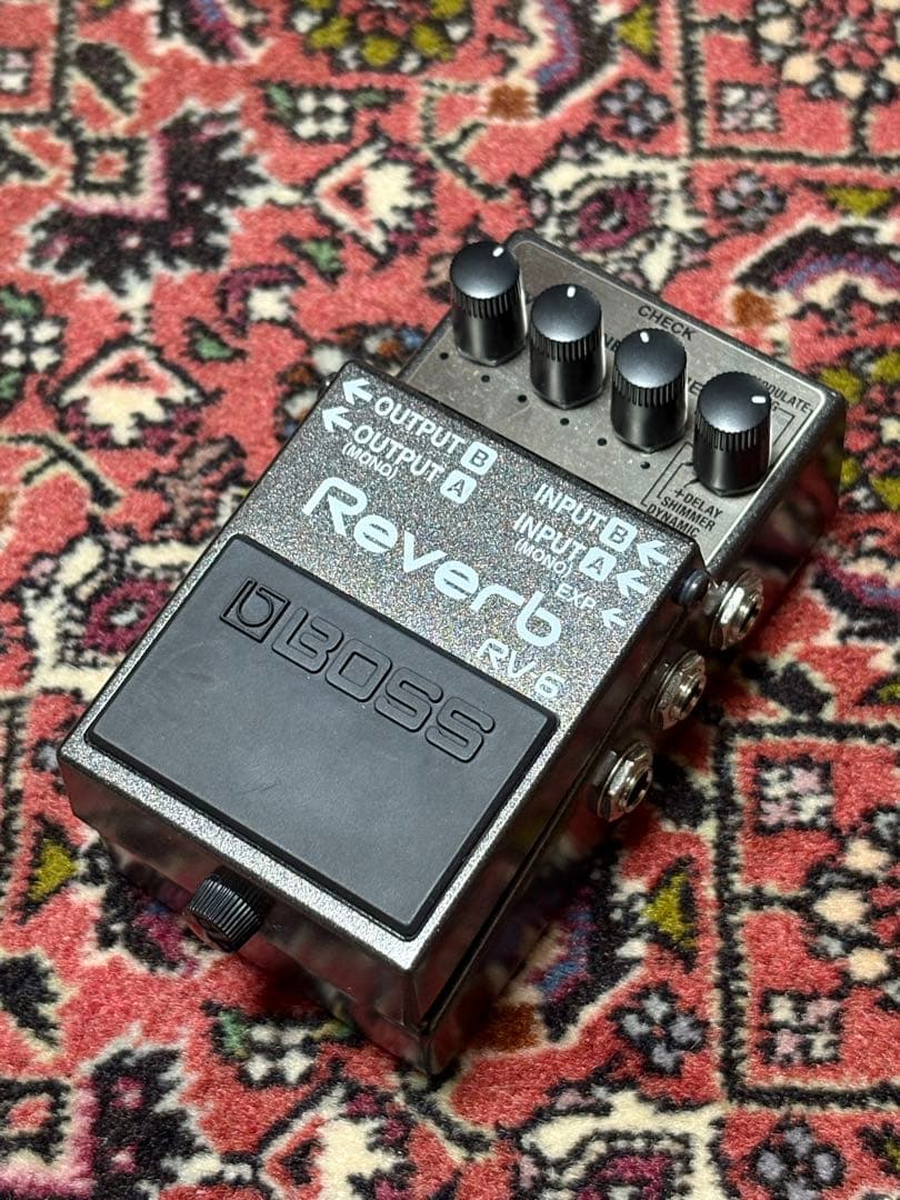 BOSS ボス Reverb RV-6 リバーブ　エフェクター BOSS RV-6 Reverb リバーブ エフェクターRV6 【現物画像】 ボス
