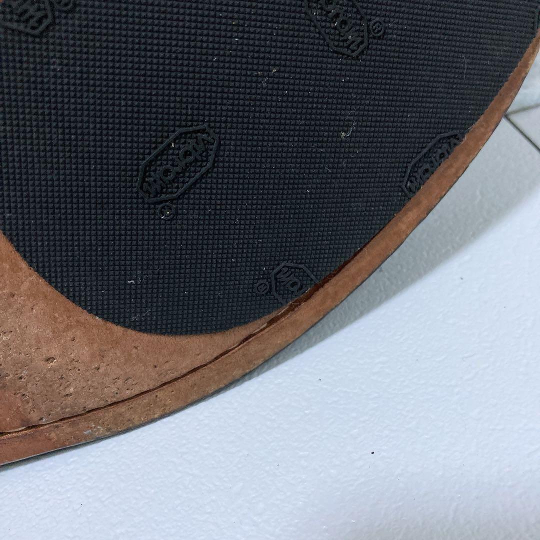 G.H.BASS ローファー LOGAN 革靴 本革 バーガンディ 25 7