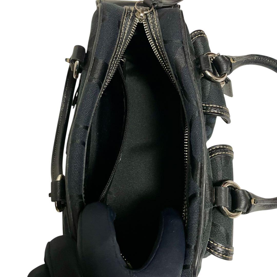 ✨極美品✨COACH レガシー ミニボストンバッグ 黒 ターンロック 6231