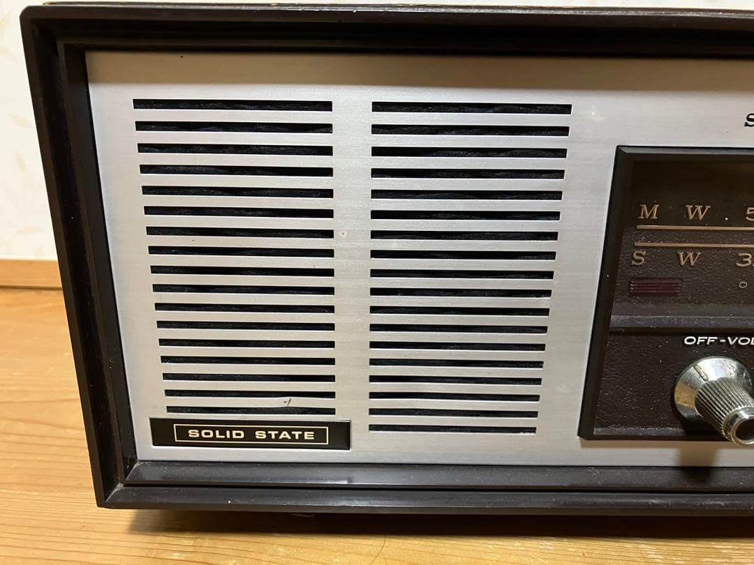 希少・動作良好】昭和レトロ ストア Victorラジオ AM/短波 モデル5H-258