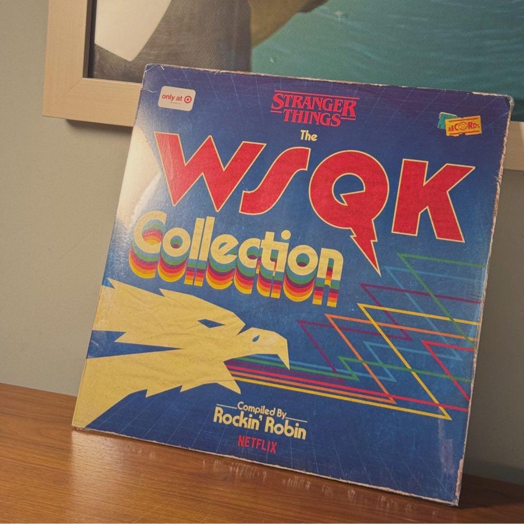 米国一部店舗限定】ストレンジャーシングス WSQK レコード