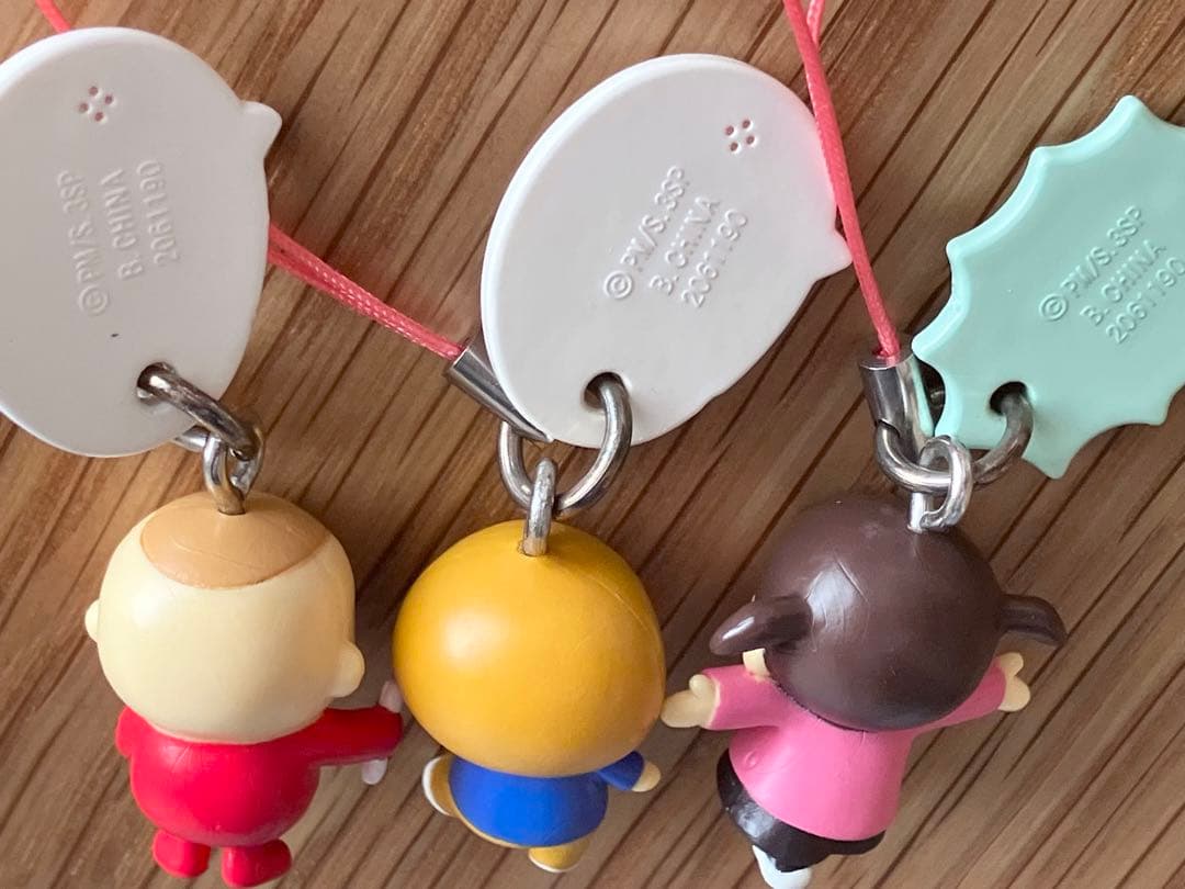 うちの3姉妹 マスコット フィギュア フー スー チー 台詞プレート