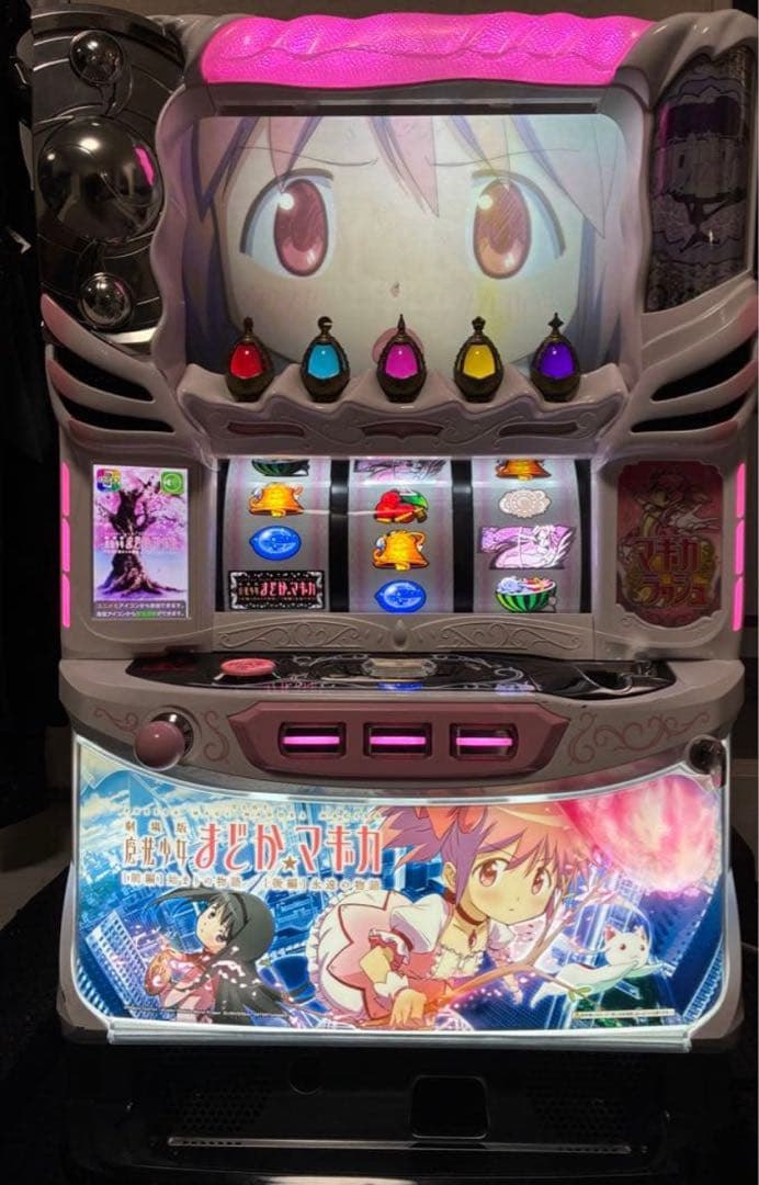 パチスロ　実機　まどマギ　S/劇場版まどか/KK+不要機 メーシー SLOT 魔法少女まどか☆マギカ（まどマギ）『ノーマルセット
