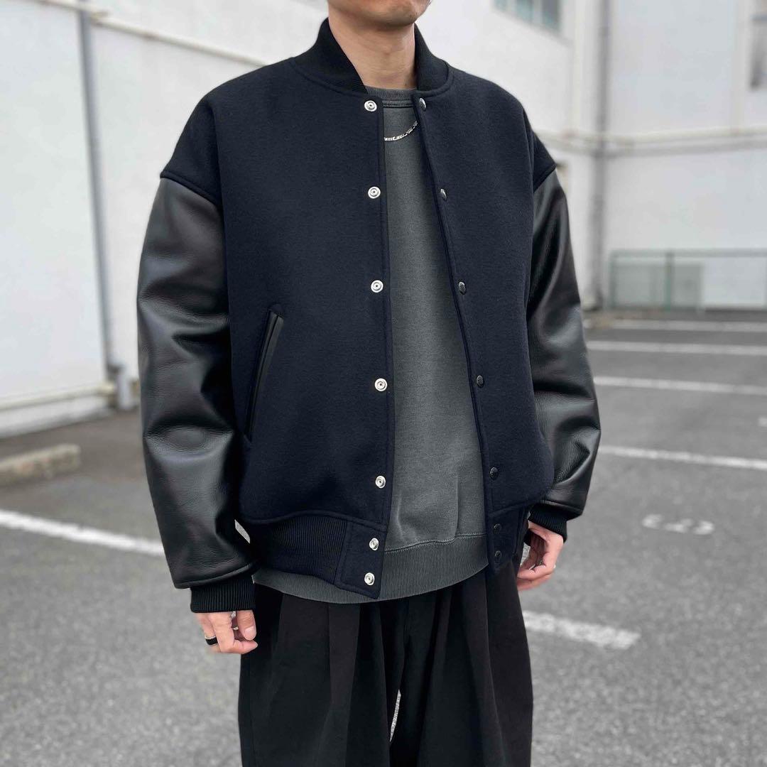 COOTIE Wool Melton Stadium Jacket スタジャン - メルカリ