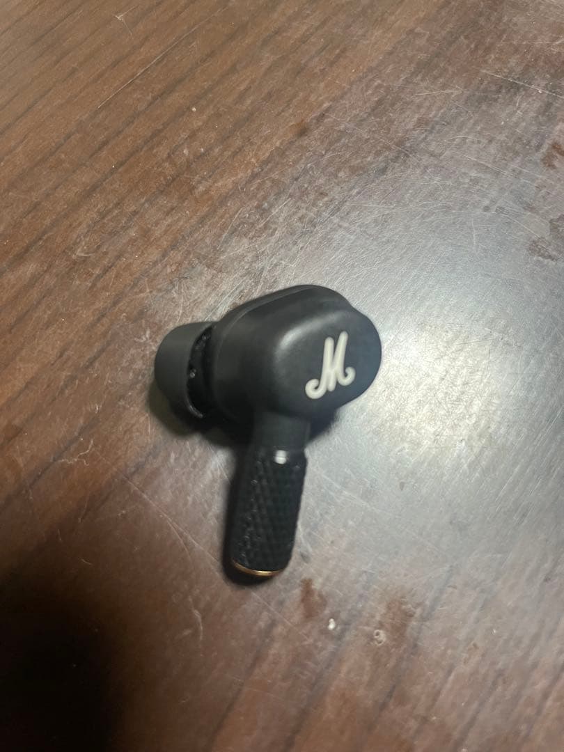 Marshall ワイヤレスイヤホン左のみ ブラック