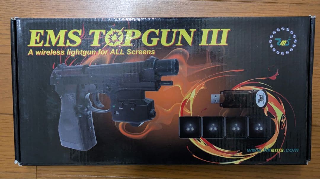 【動作確認済】EMS TOPGUN ⅲ 液晶対応 ワイヤレス ガンコン レア物】EMS TOPGUN III ガンコントローラー｜Yahoo!フリマ（旧PayPay