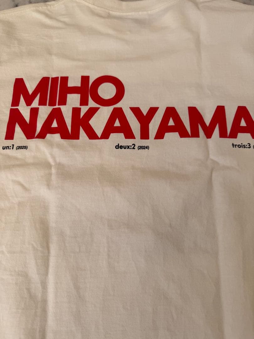 中山美穂 MIHO NAKAYAMA 40th Anniversary Tシャツ - メルカリ
