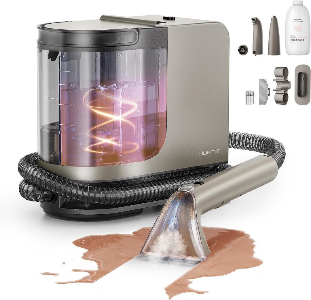 【初売特価】リンサークリナー カーペット 100℃蒸気噴射 18000Pa強吸引 Amazon | 【100℃蒸気噴射×18000Pa吸引力】 R6 Steam カーペット