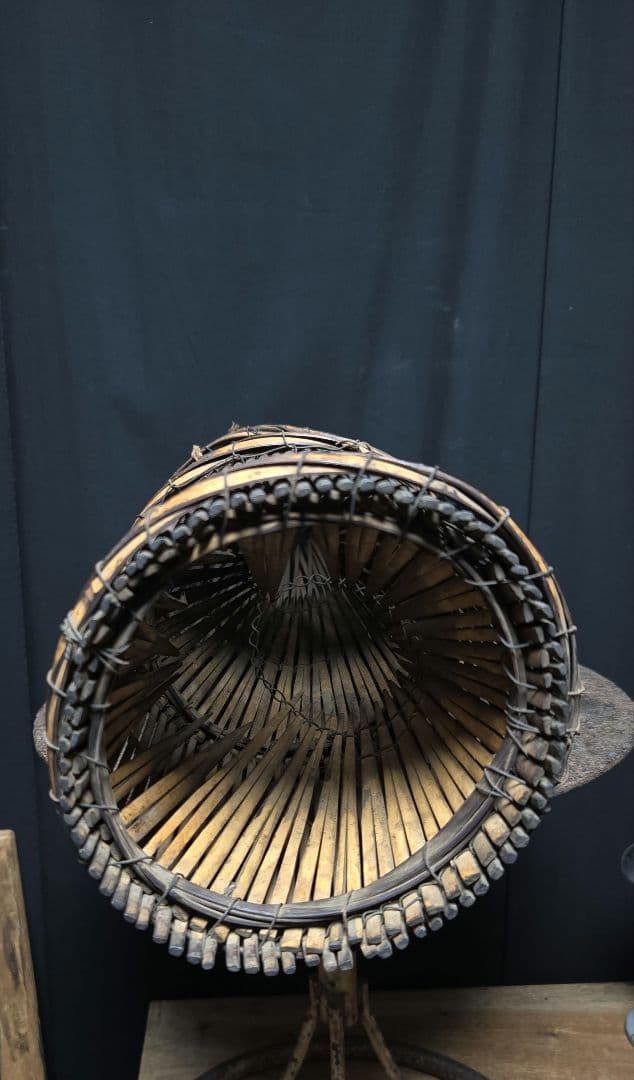 うなぎ筌どじょう筌うなぎ籠どじょう籠古道具骨董市古物コレクション